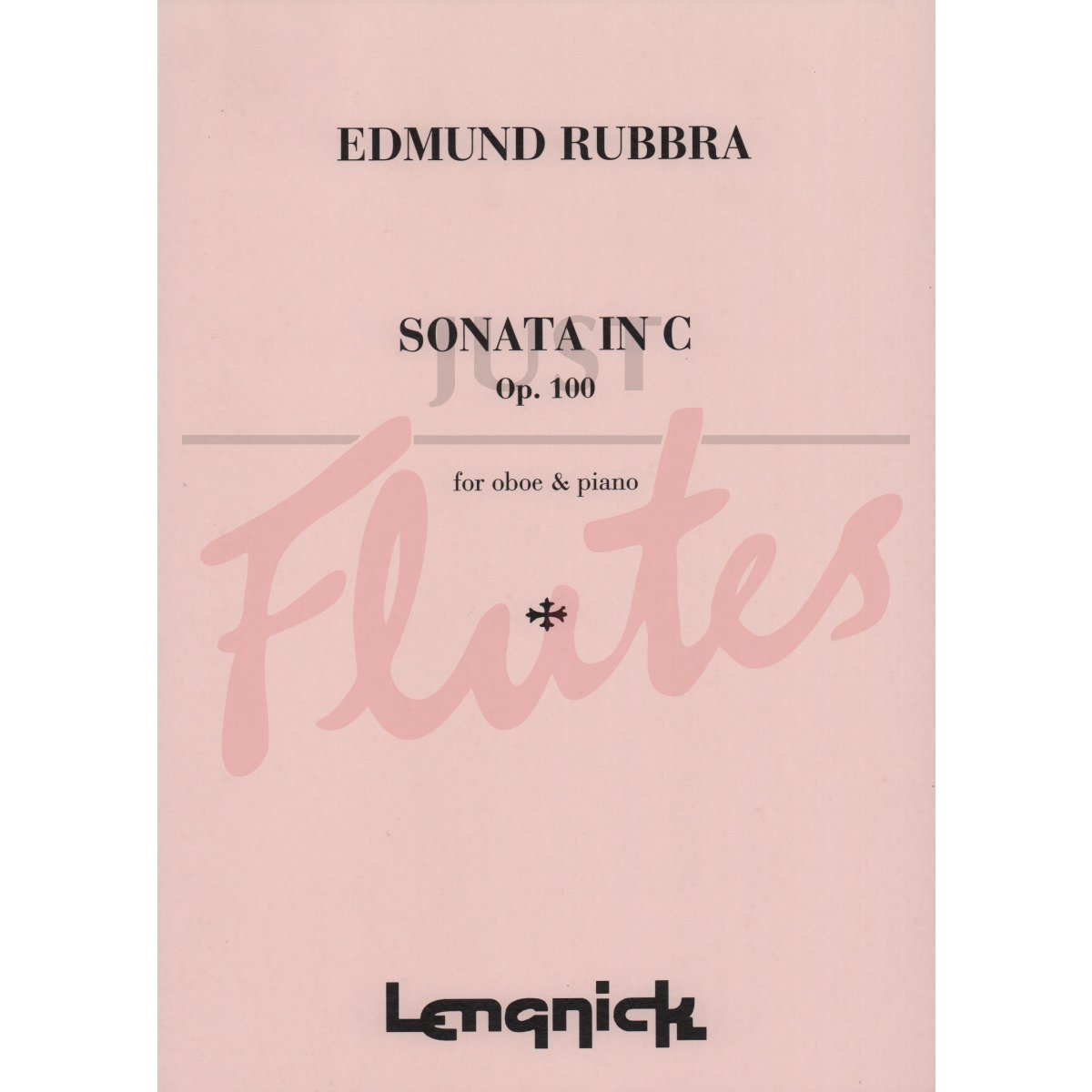 Sonata in C major for Oboe and Piano