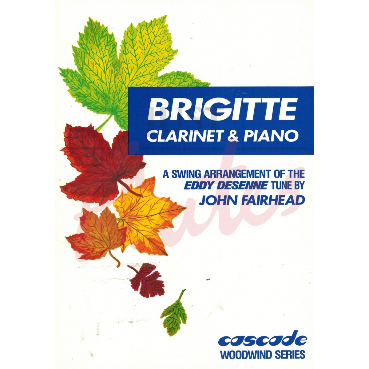 Brigitte (a swing arrangement of the Eddy Desenne tune) for Clarinet and Piano
