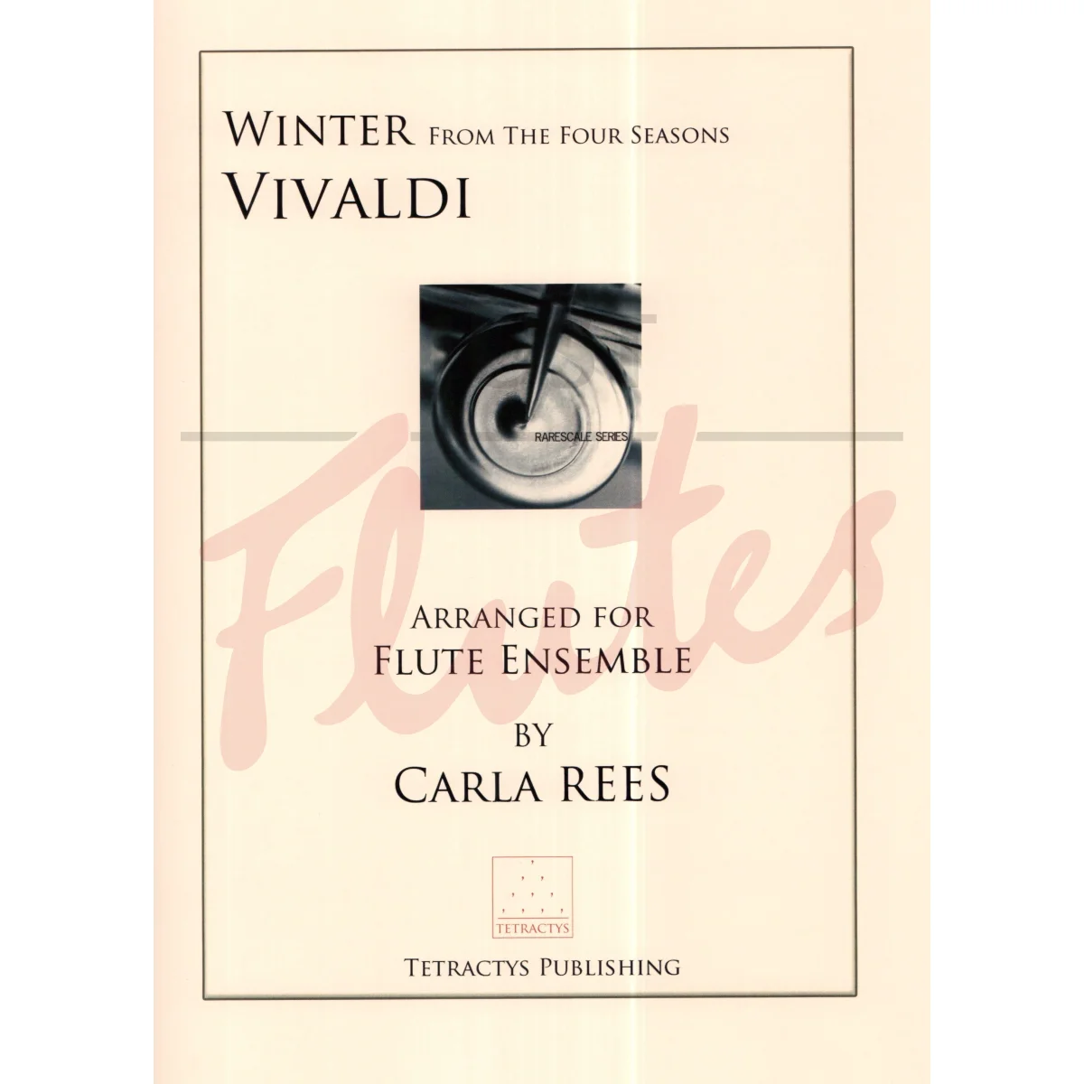 The Four Seasons - Winter for Solo Flute and Low Flute Ensemble