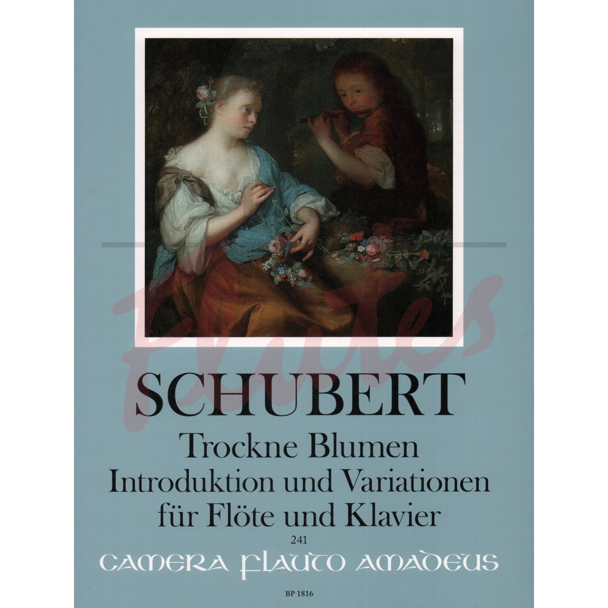 Introduction and Variations on &quot;Trockne Blumen&quot; for Flute and Piano