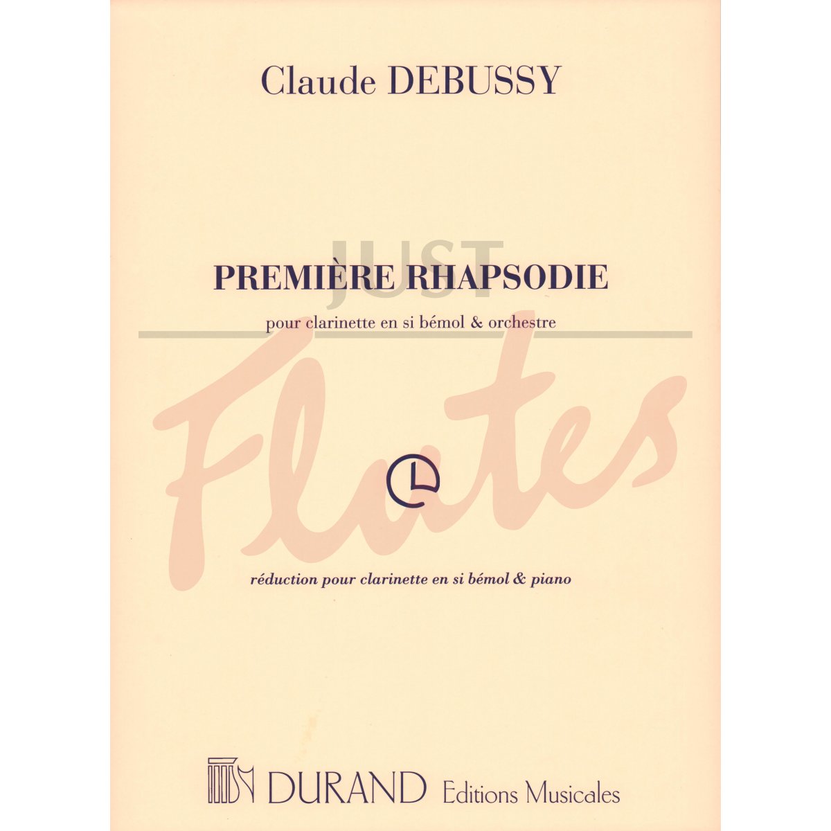Première Rhapsodie for Clarinet and Piano