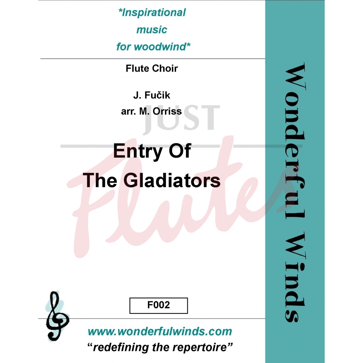 Entry of the Gladiators for Flute Choir