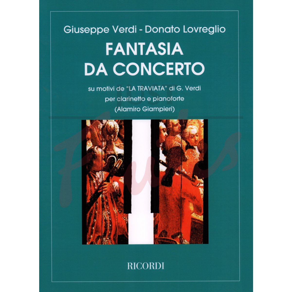 Fantasia da Concerto on Themes from &#039;La Traviata&#039; for Clarinet and Piano