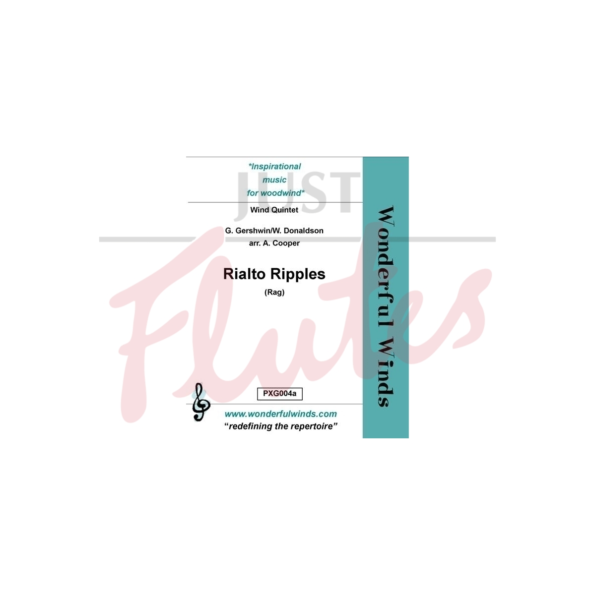 Rialto Ripples for Flute, Oboe, Clarinet, Horn and Bass Clarinet