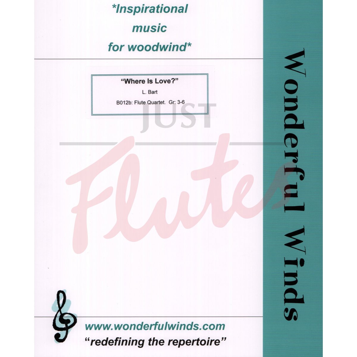 Where is Love? for Flute Quartet