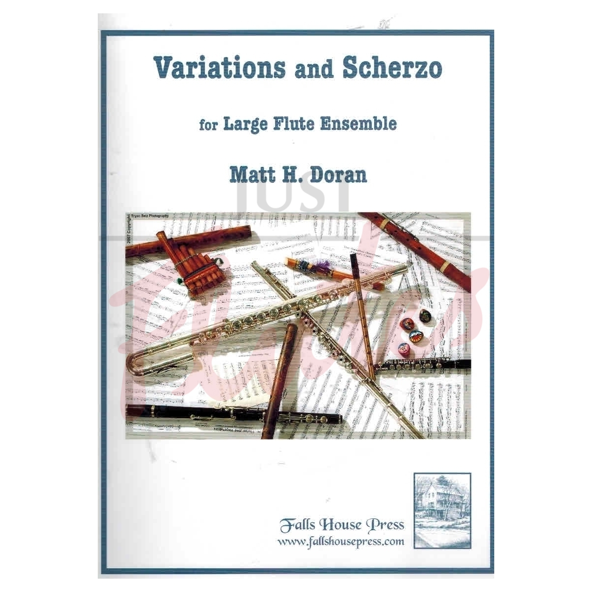 Variations and Scherzo for Large Flute Ensemble
