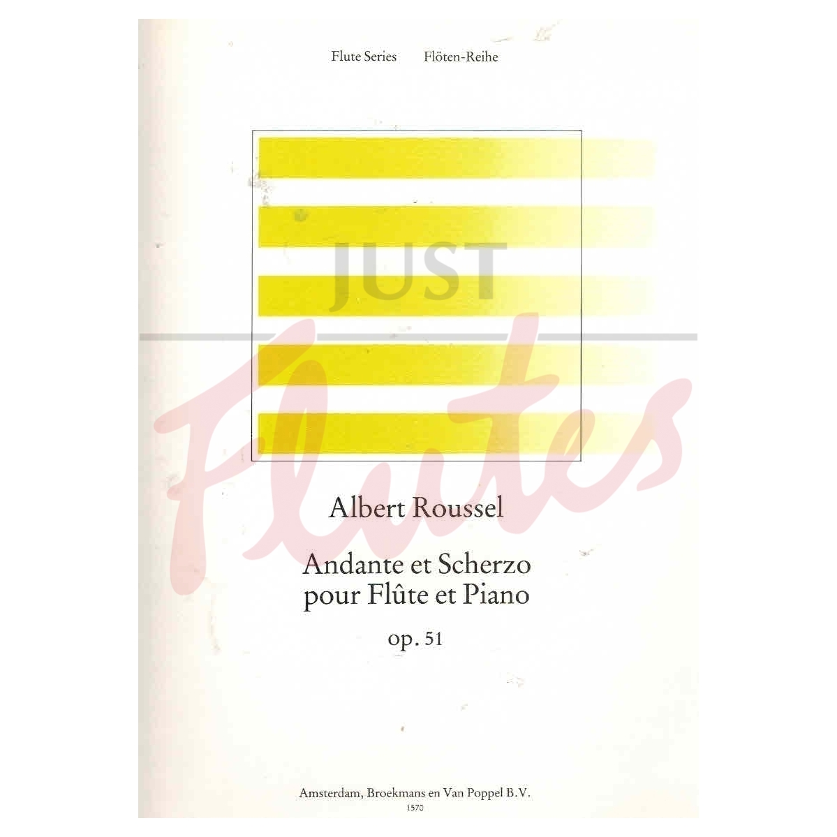 Andante et Scherzo for Flute and Piano
