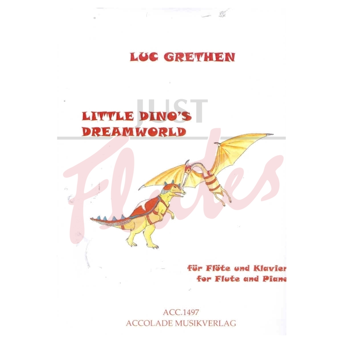 Little Dino's Dreamworld for Flute and Piano