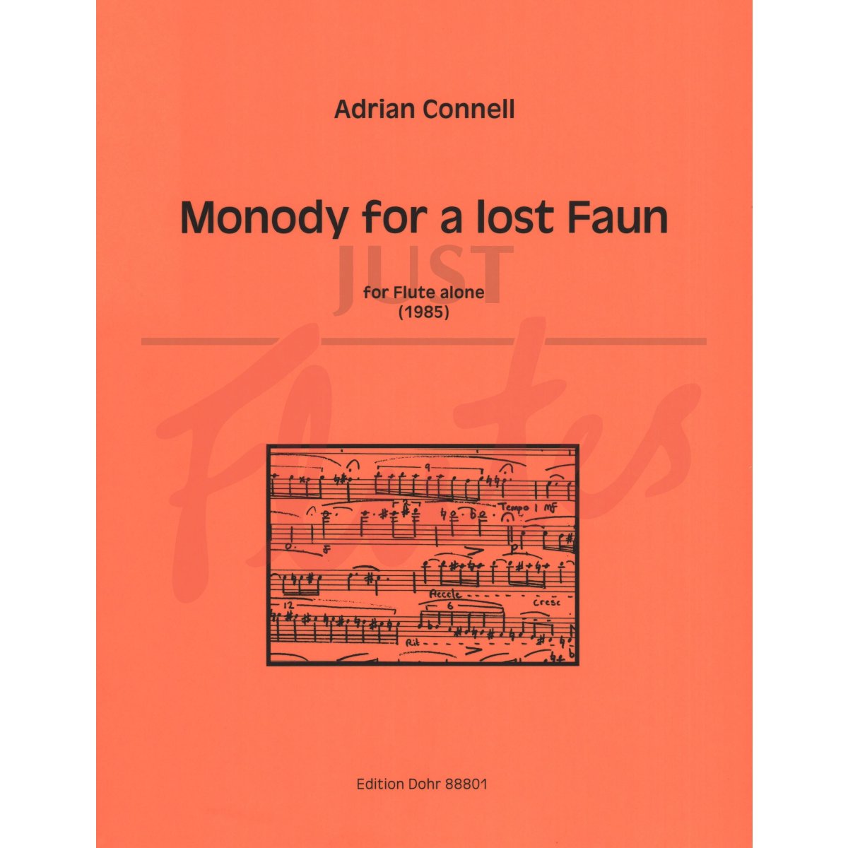 Monody for a Lost Faun for Solo Flute