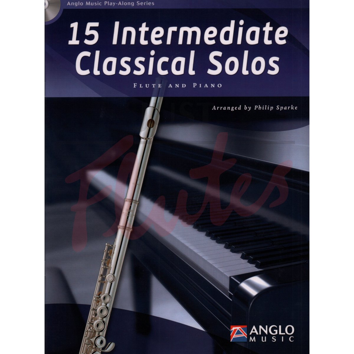 15 Intermediate Classical Solos for Flute and Piano