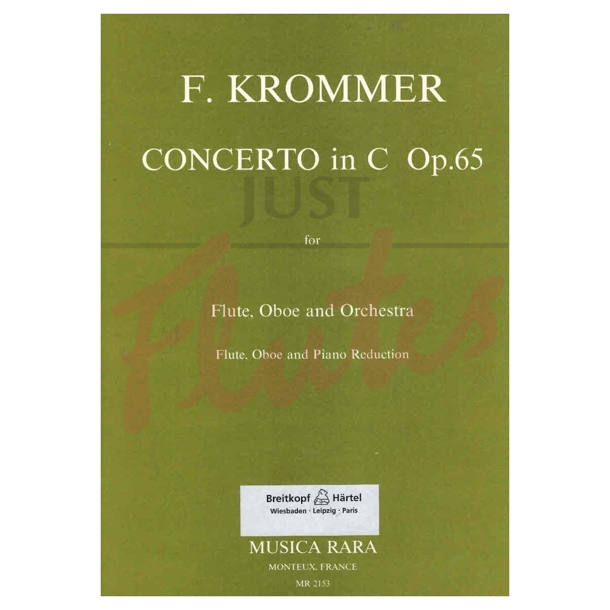 Concerto in C major for Flute, Oboe and Piano