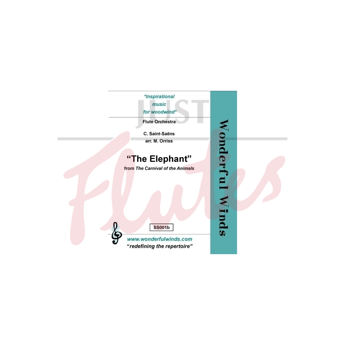 The Elephant from Carnival of the Animals for Flute Choir