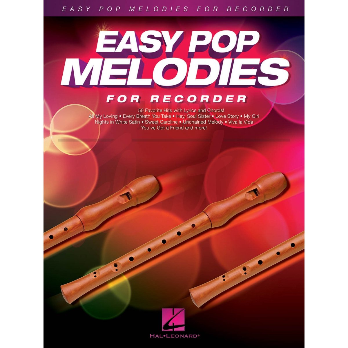 Easy Pop Melodies for Recorder