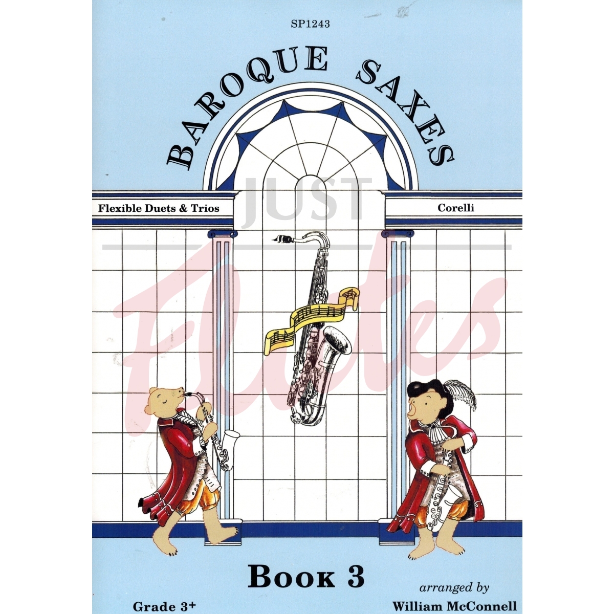 Baroque Saxes Book 3: Corelli Chamber Sonata No1