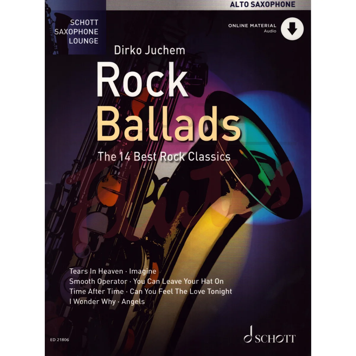 Rock Ballads for Alto Saxophone and Piano
