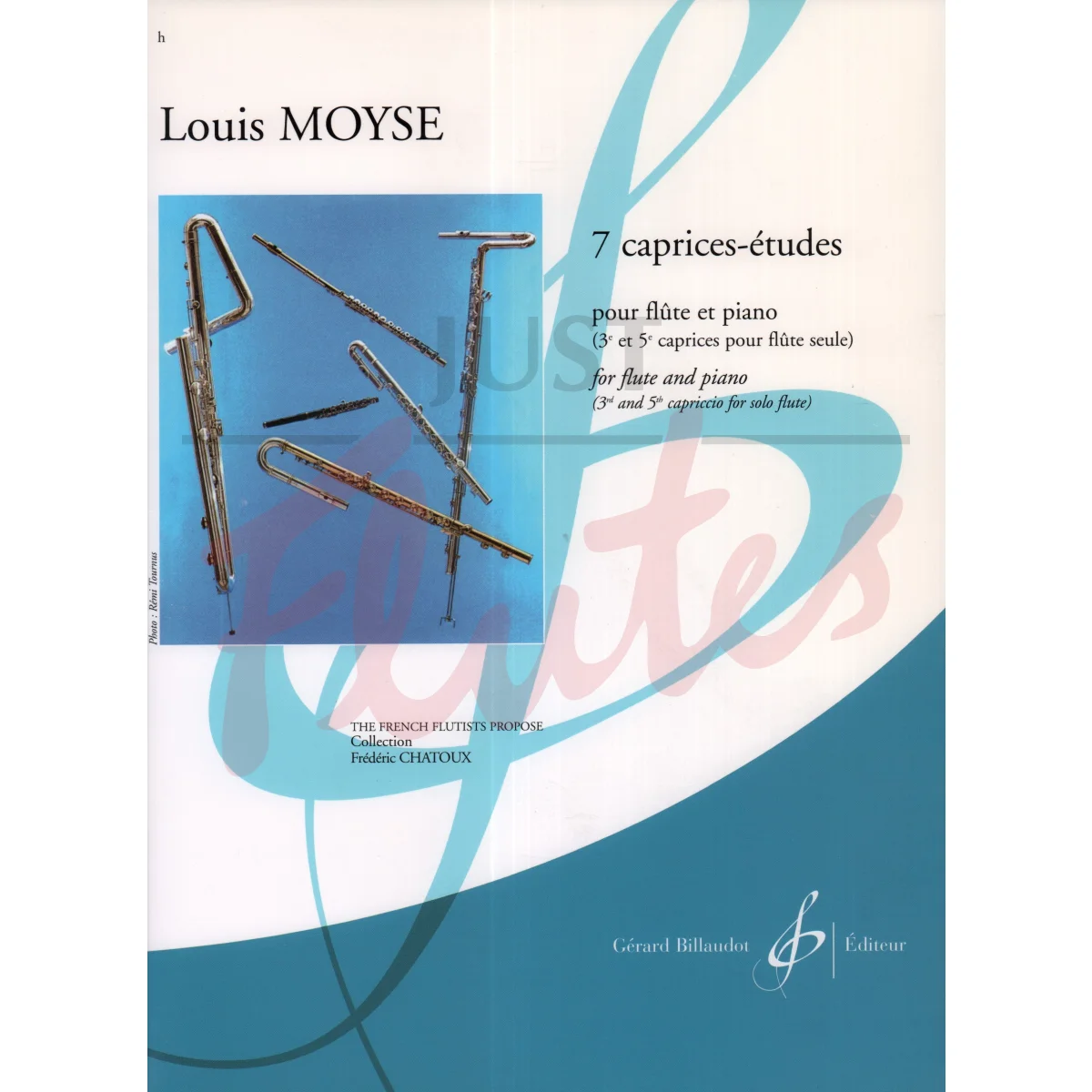 7 Caprices-Etudes for Flute and Piano