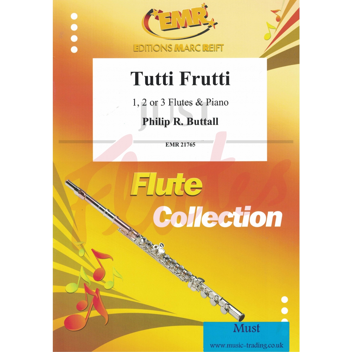 Tutti Frutti for 1,2 or 3 Flutes and Piano