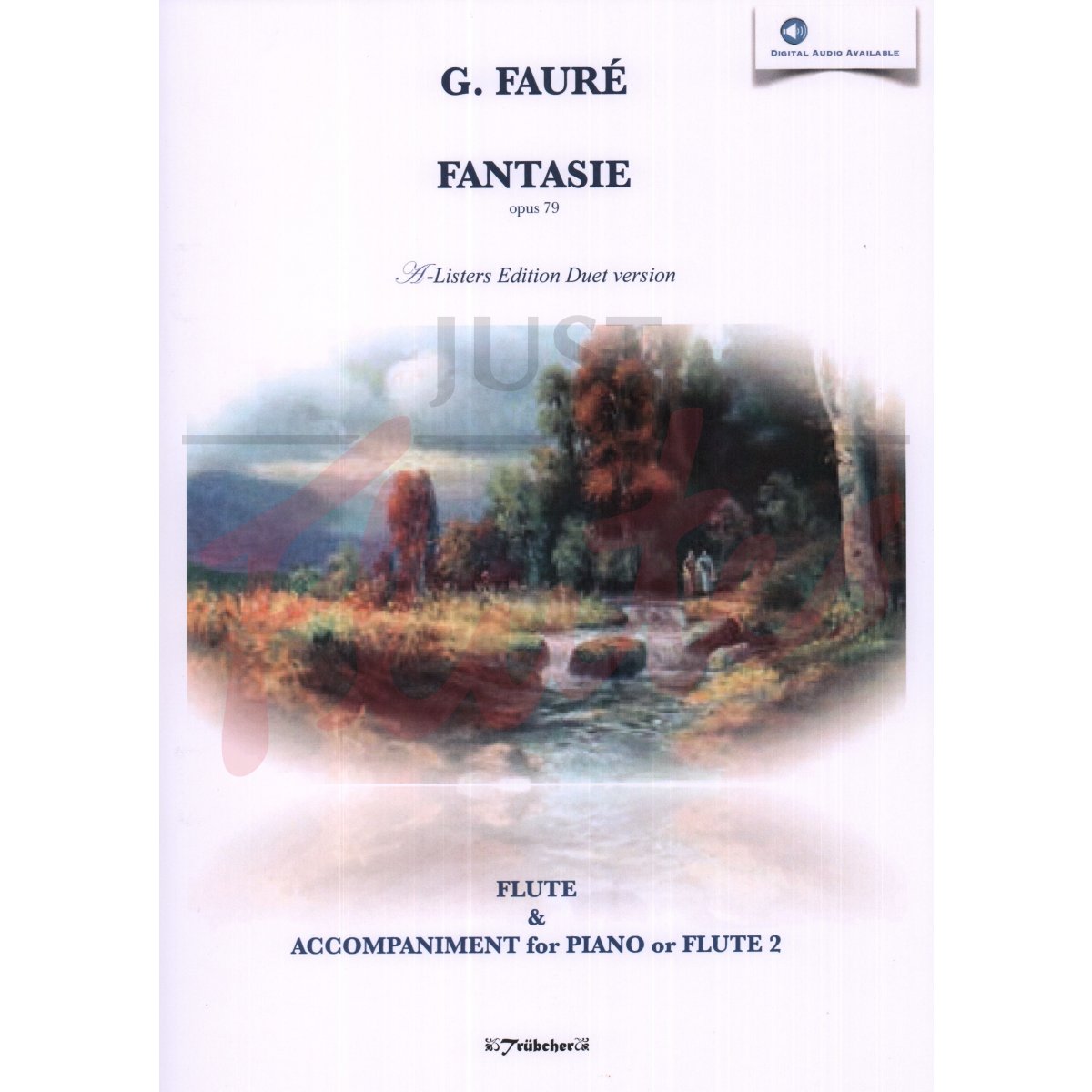 Fantasie for Flute and Piano (optional Second Flute)