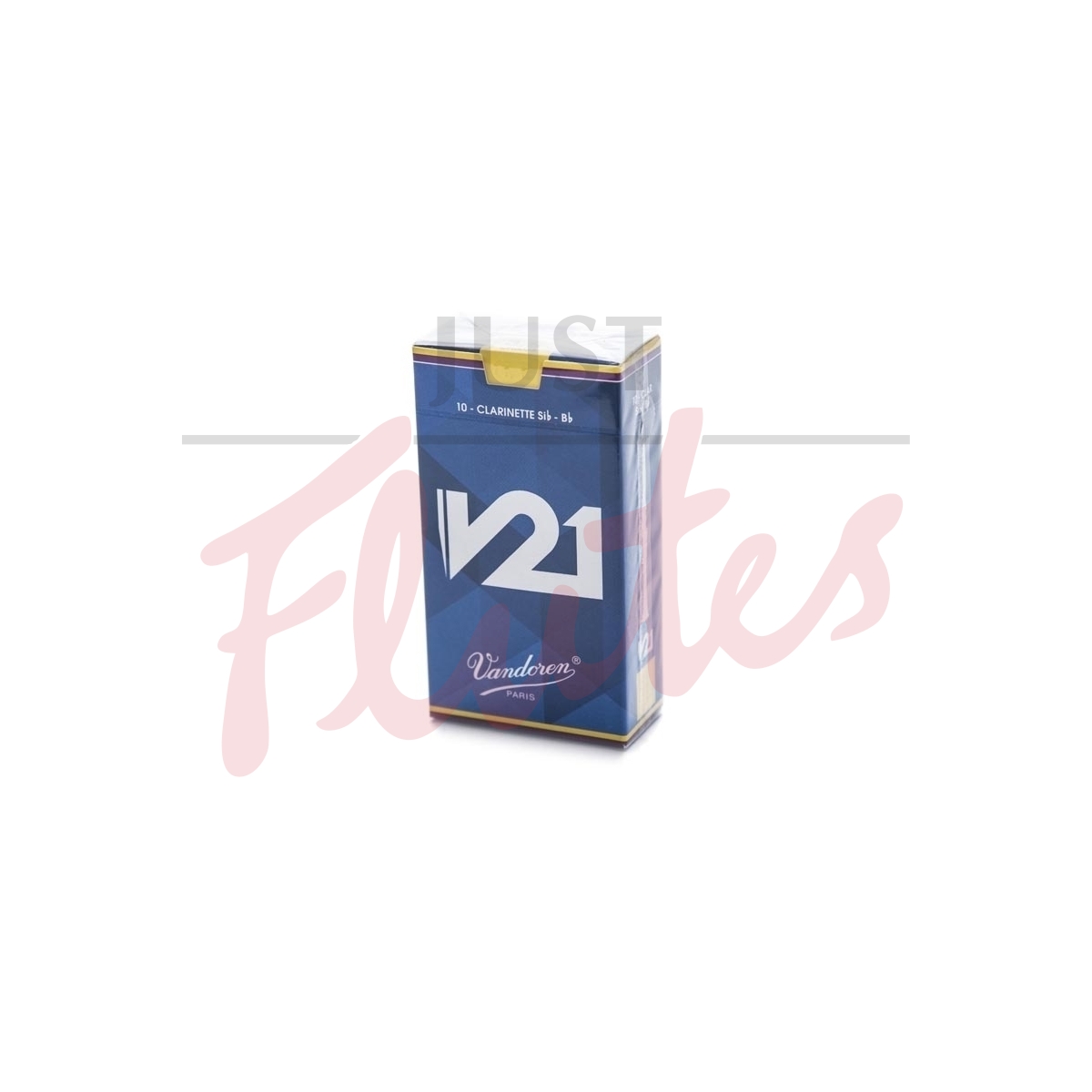 Vandoren CR804 V21 Clarinet Reeds Strength 4, Pack of 10