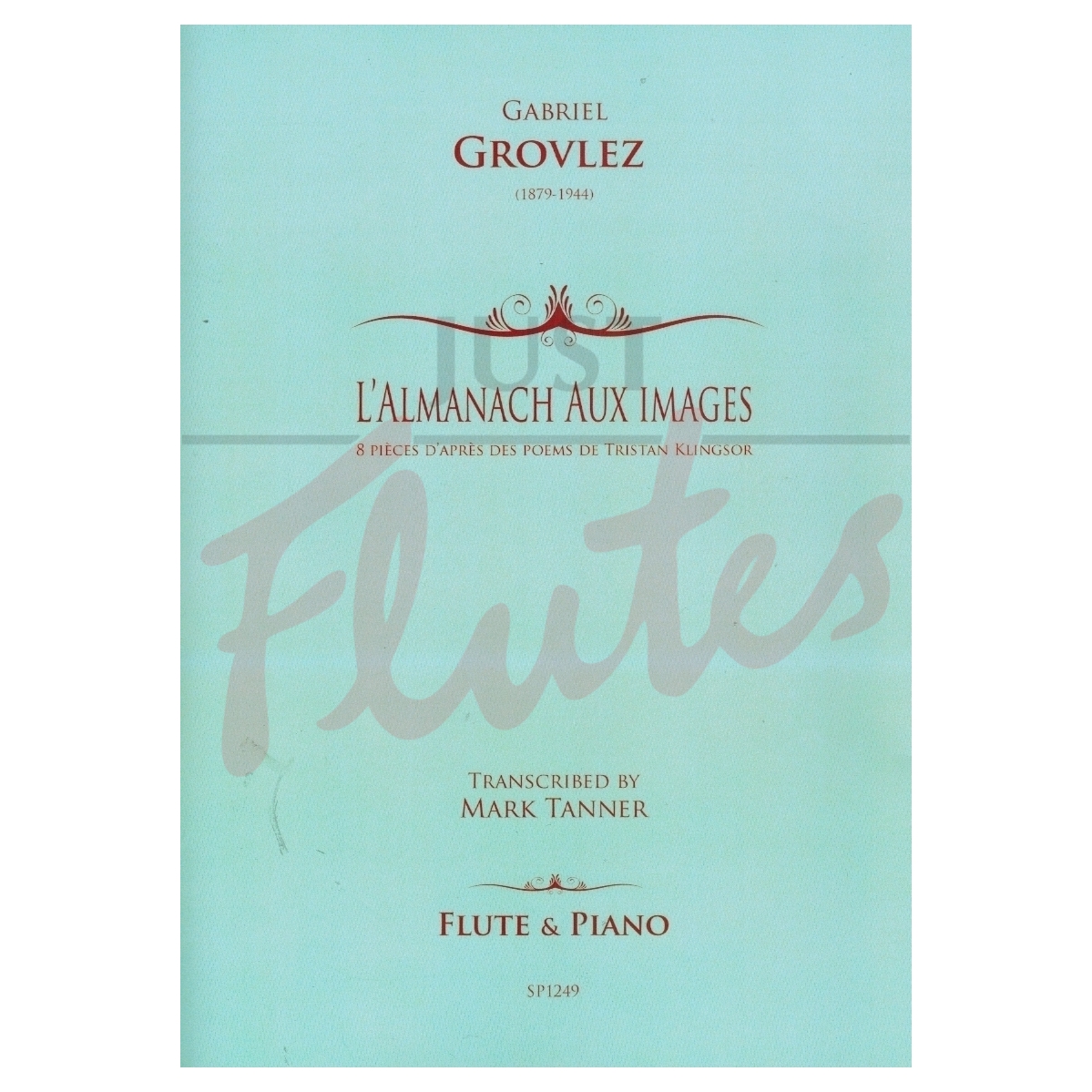 L&#039;Almanach aux Images for Flute and Piano 