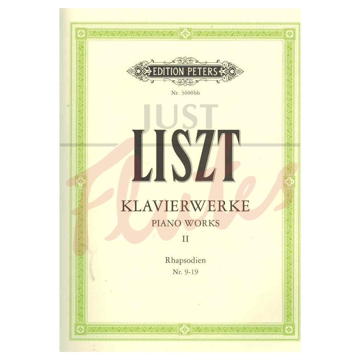 Piano Works Vol 2: Rhapsodies 9-19