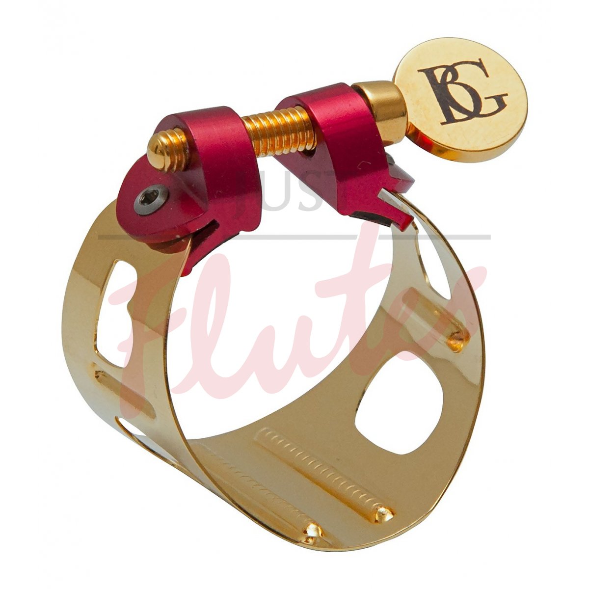 BG LD1 Duo Clarinet/Alto Saxophone Ligature, Gold-plated