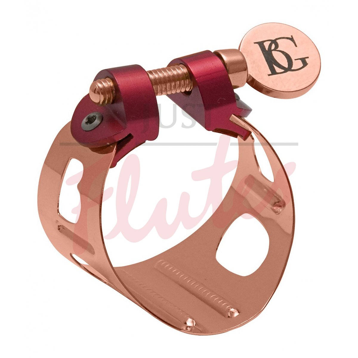 BG LDT9 Duo Tenor Saxophone Ligature, Rose Gold-plated