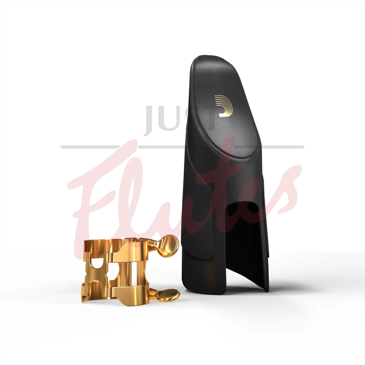 Rico by D&#039;Addario HSS1G Soprano Saxophone H-Ligature And Cap, Gold