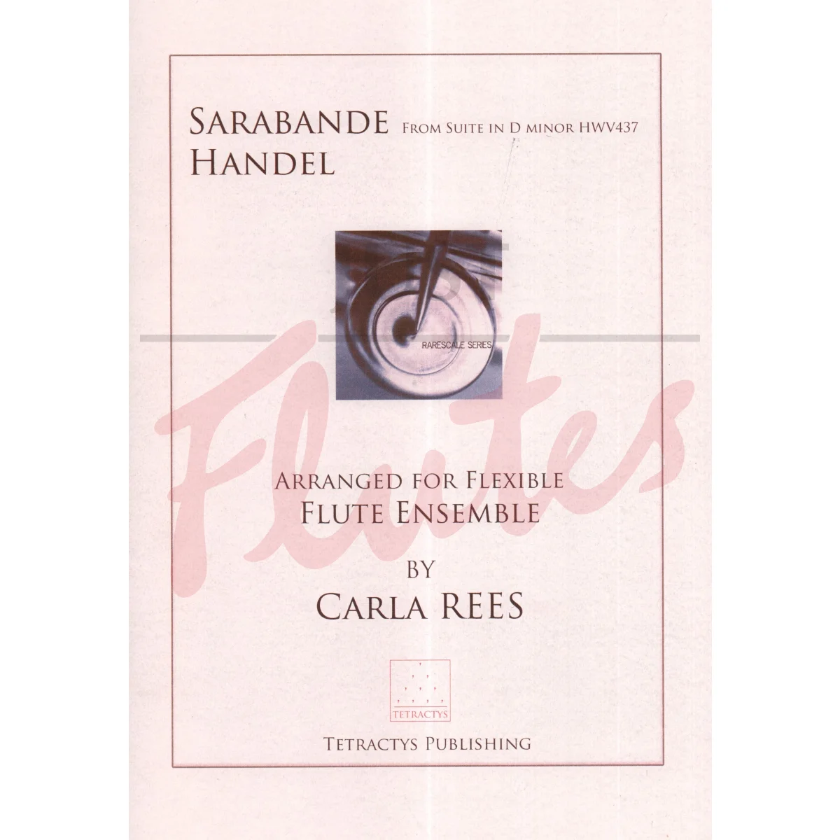 Sarabande from Suite in D minor HWV437 for Flexible Flute Trio