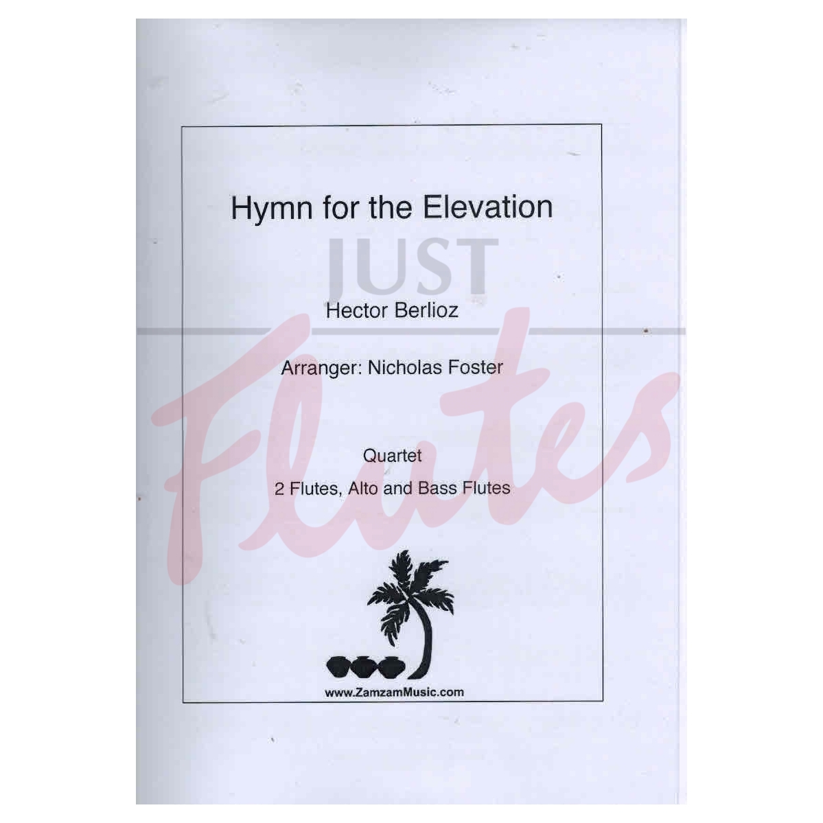 Hymn for the Elevation arranged for Four Flutes
