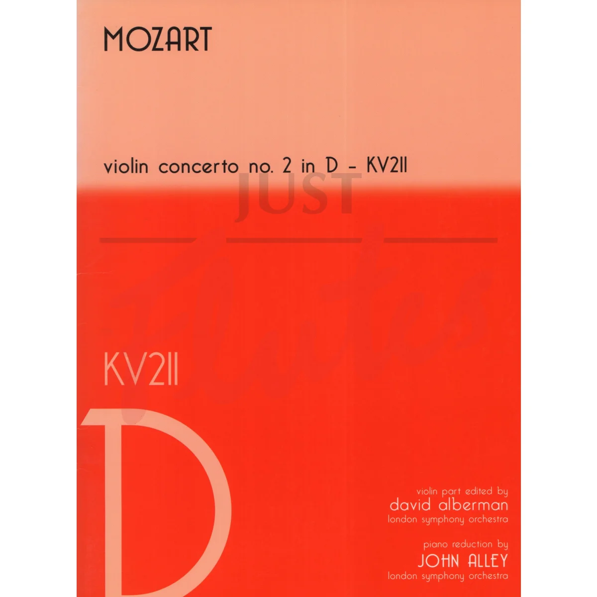 Violin Concerto No 2 in D