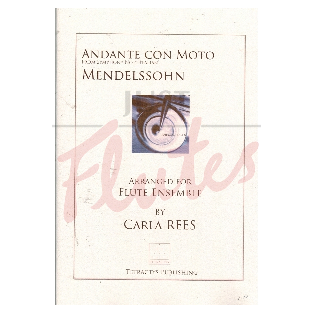 Andante con Moto from Symphony No.4 &#039;Italian&#039; arranged for Flute Ensemble