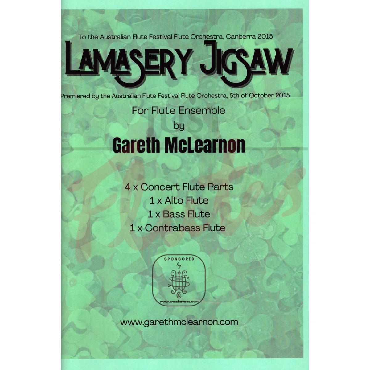 Lamasery Jigsaw for Flute Ensemble