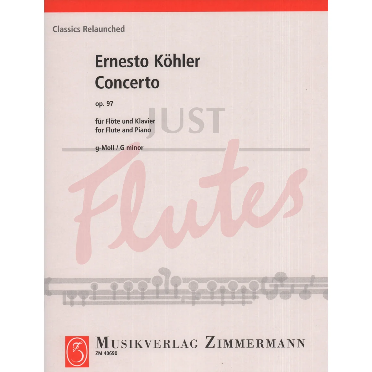 Concerto in G minor for Flute and Piano