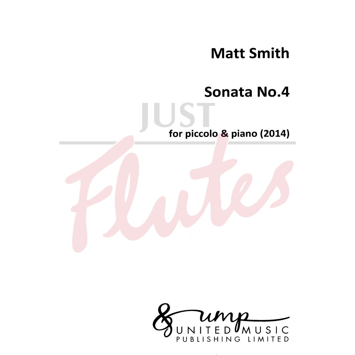 Sonata No 4 for Piccolo and Piano