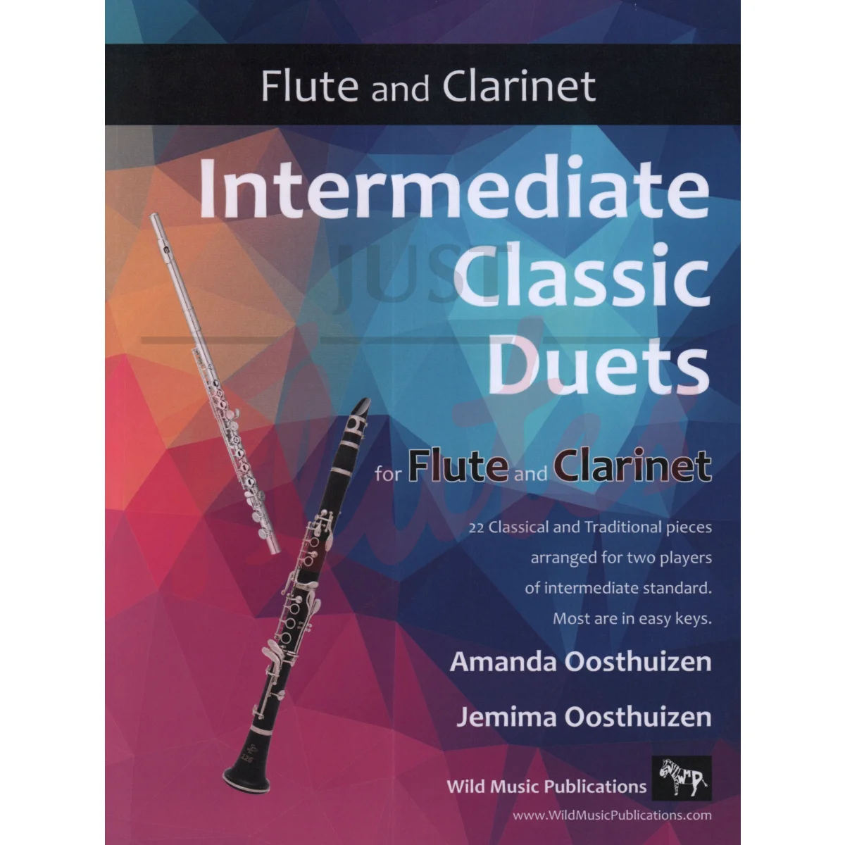 Intermediate Classic Duets for Flute and Clarinet
