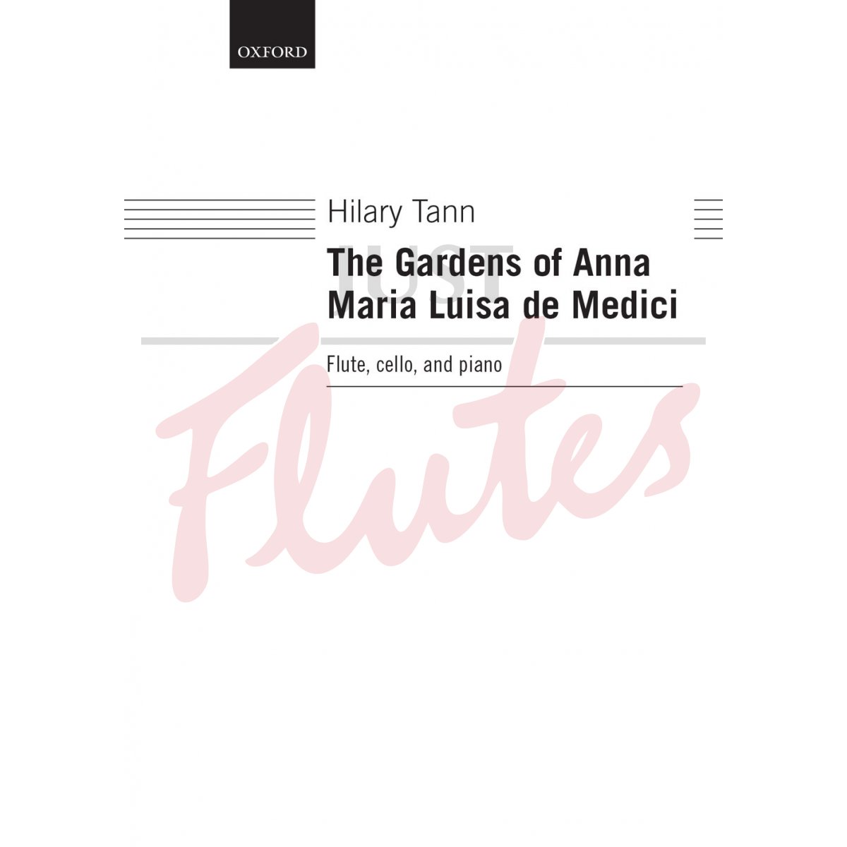 The Gardens of Anna Maria Luisa de Medici for Flute, Cello and Piano