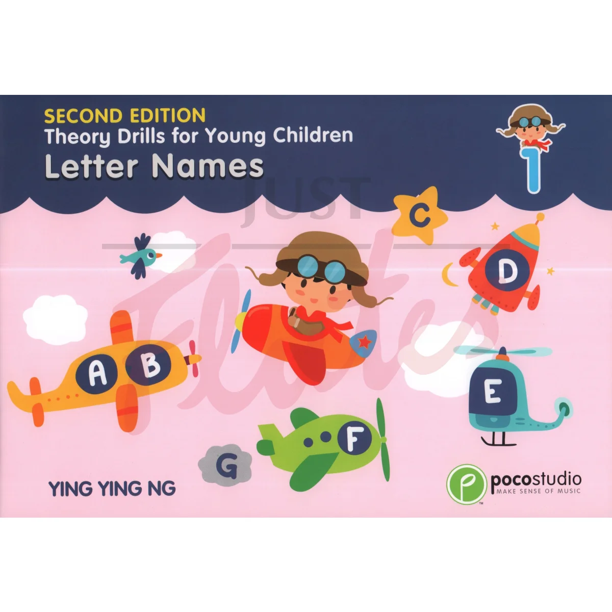 Theory Drills for Young Children: Book 1, Letter Names