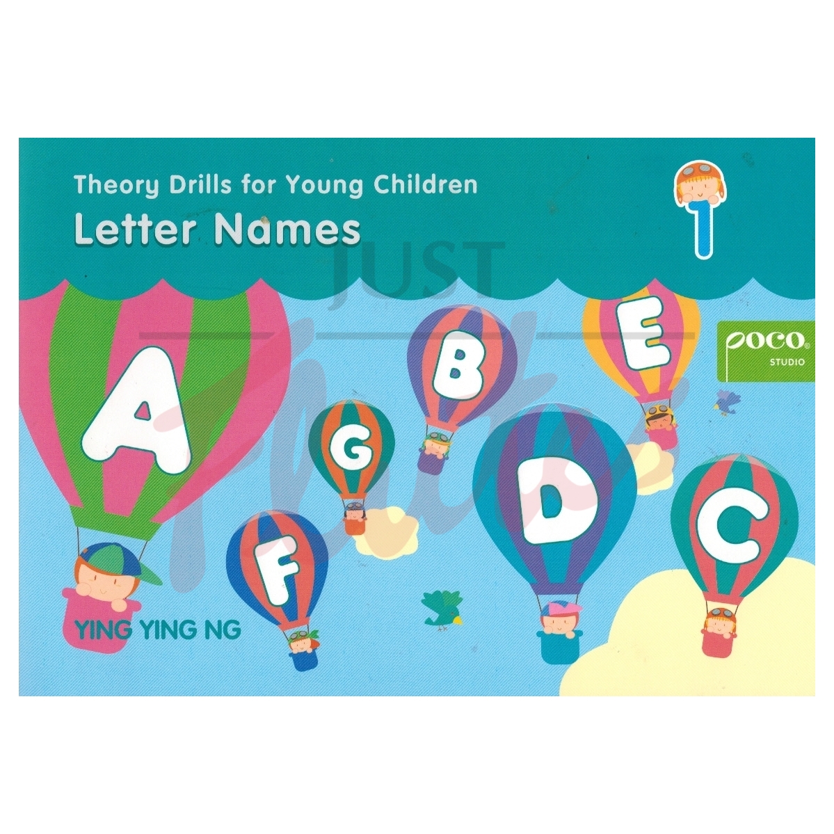 Theory Drills for Young Children: Book 1, Letter Names