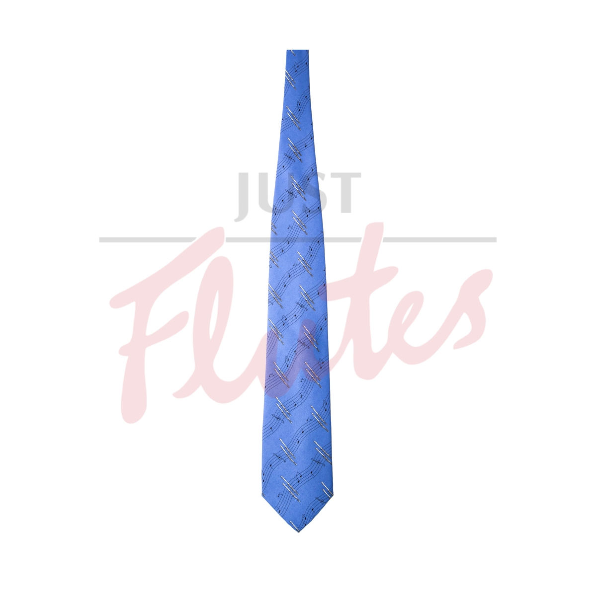 Flute and Manuscript Patterned Tie