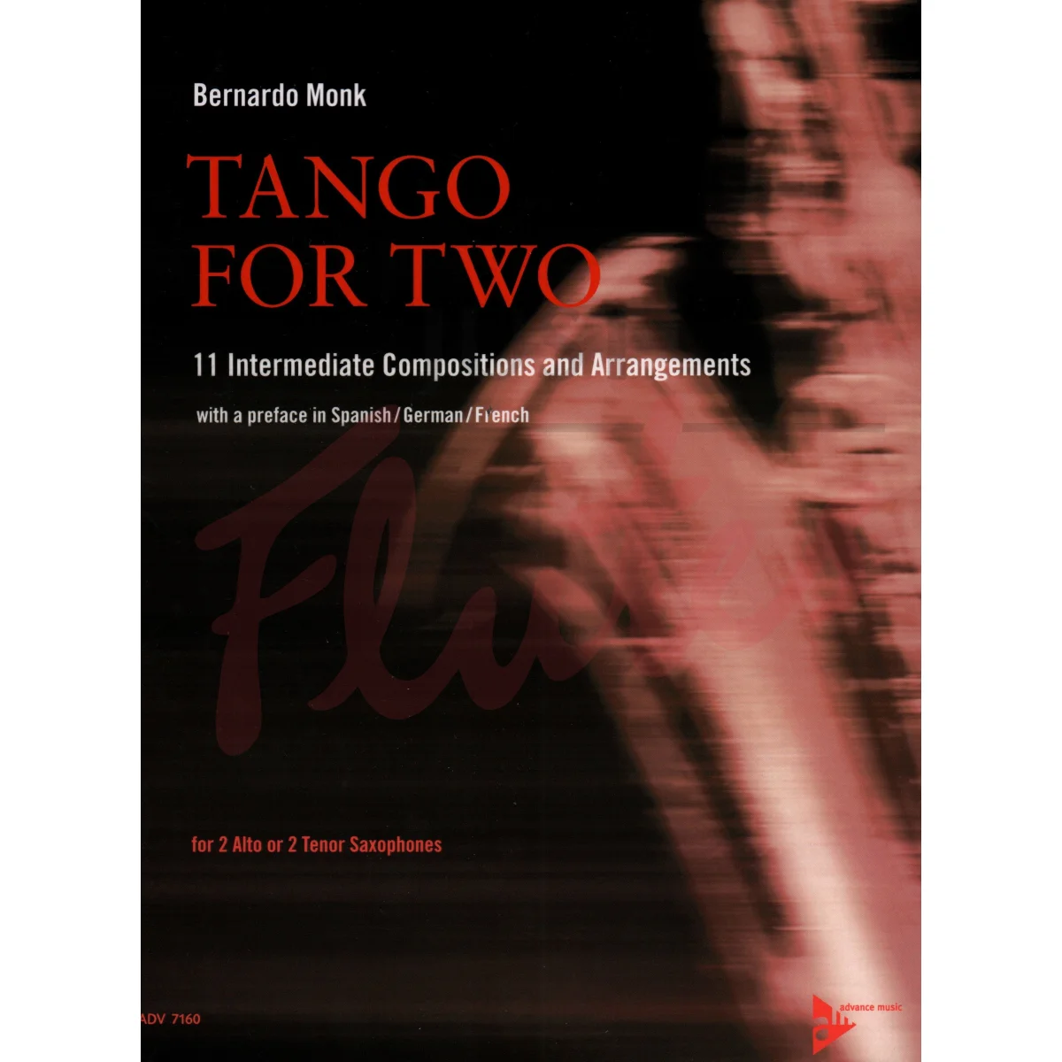Tango for Two for 2 Alto or 2 Tenor Saxophones