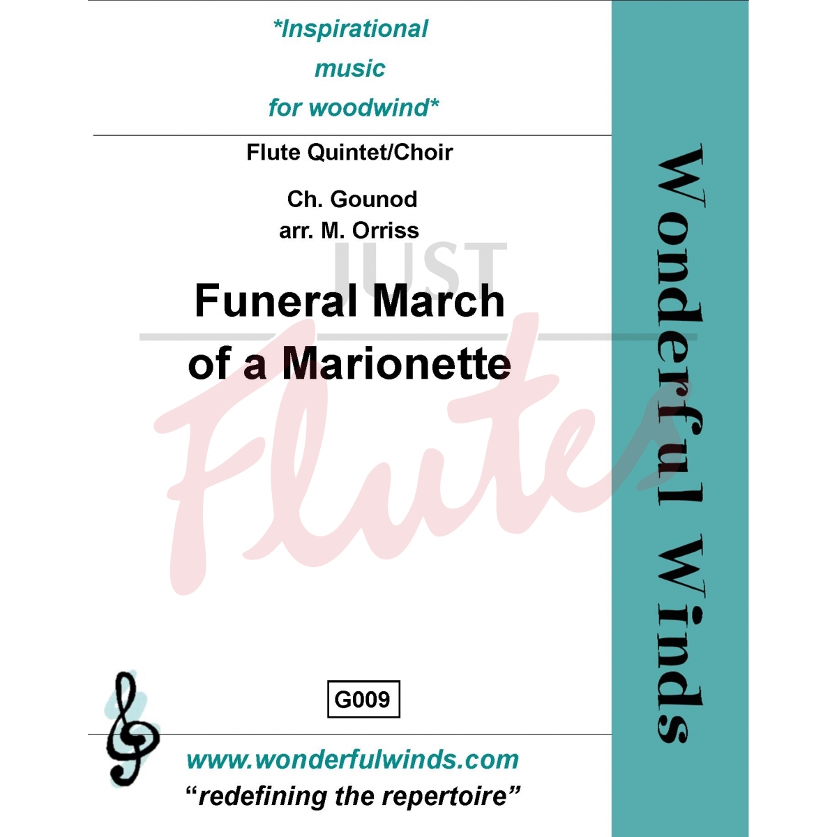 Funeral March of a Marionette [5 Flutes]