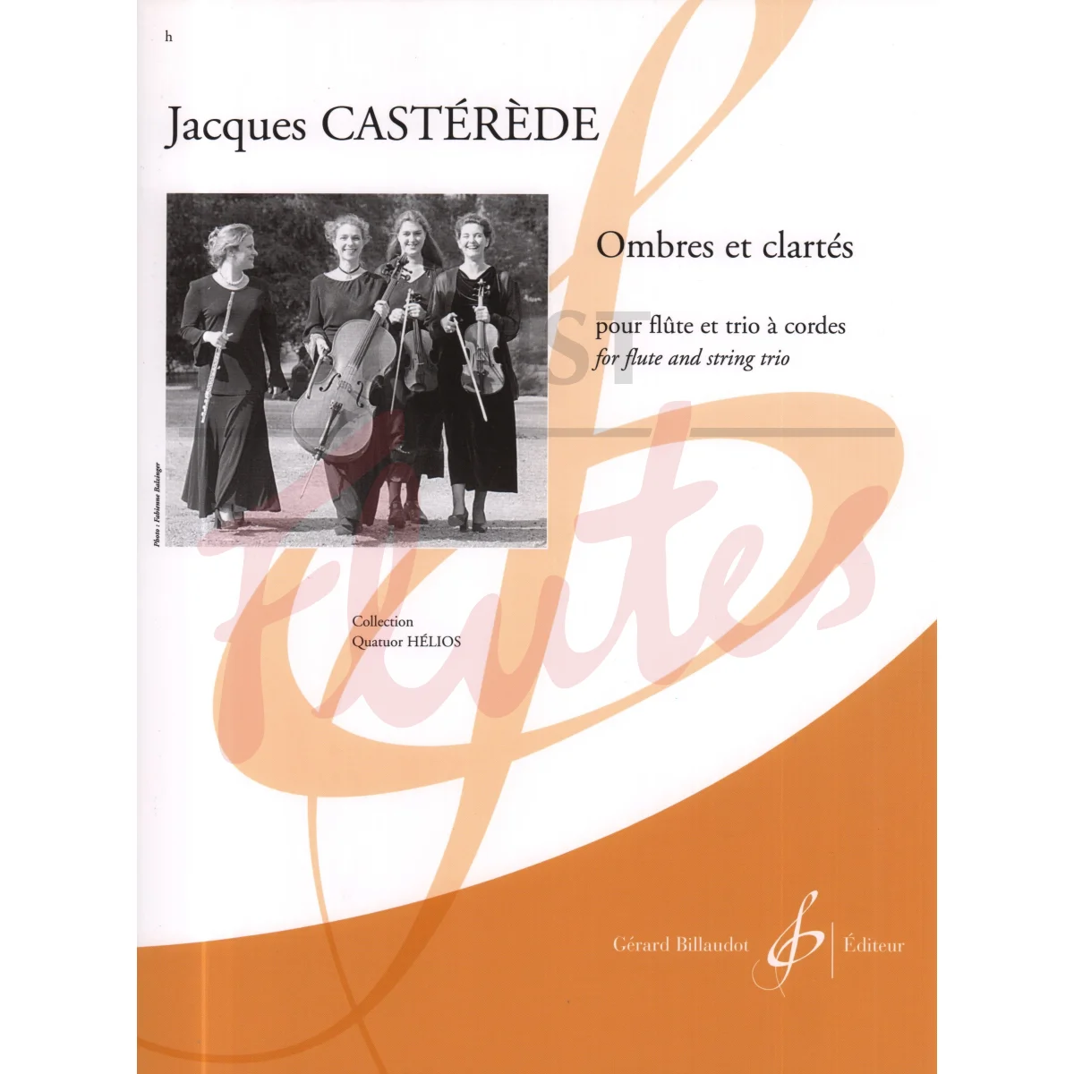 Ombres et clartés for Flute and String Trio