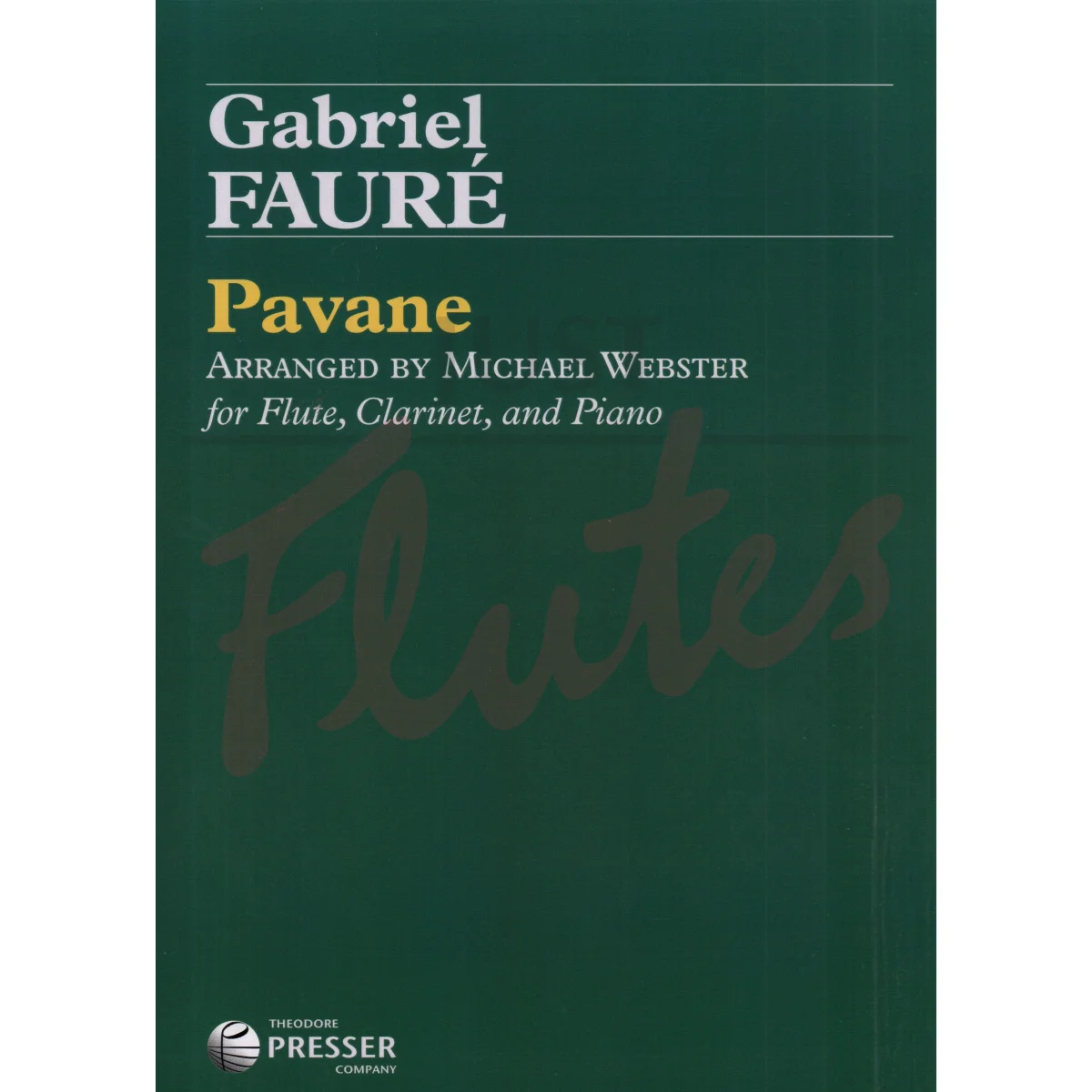 Pavane for Flute, Clarinet and Piano