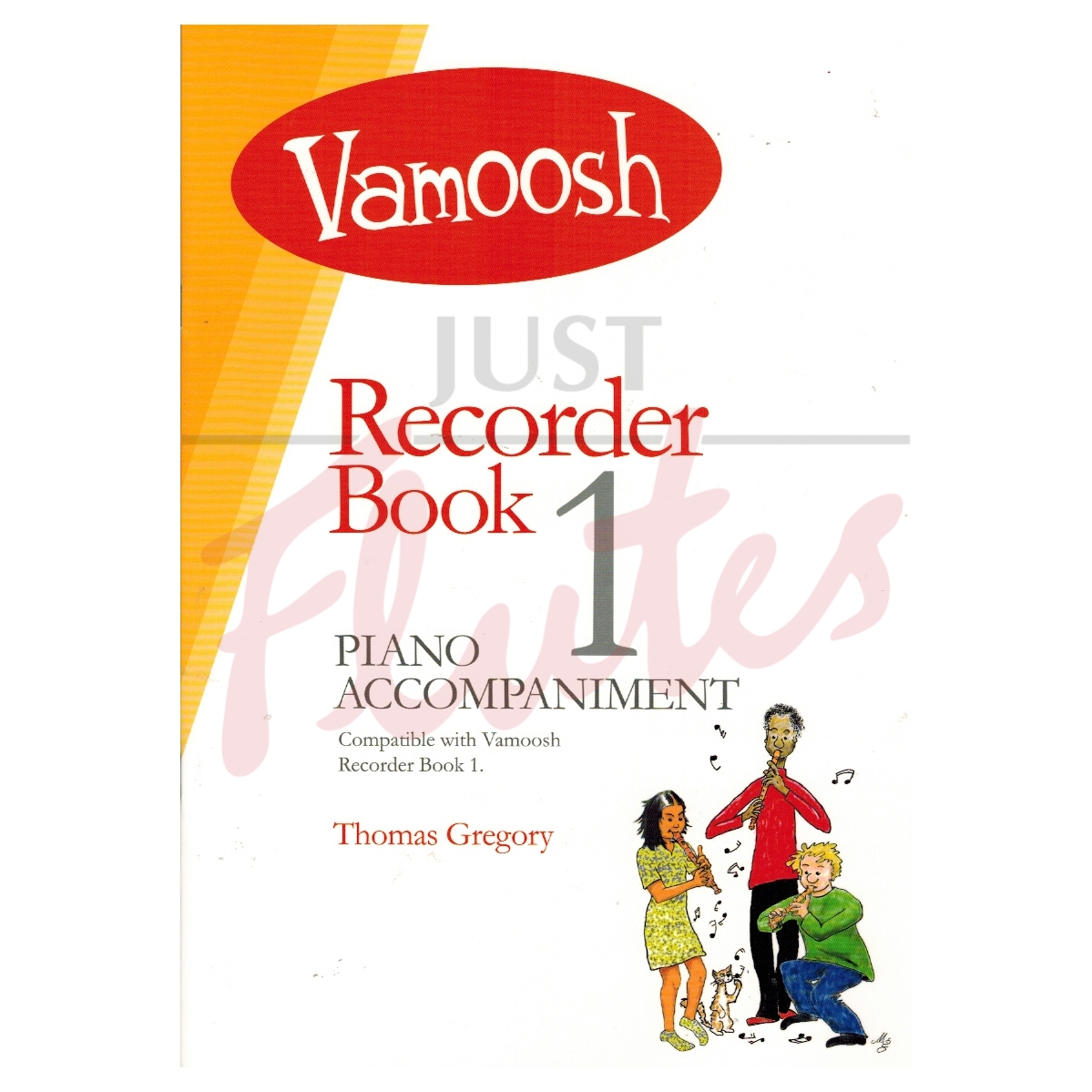 Vamoosh Recorder Book 1 [Piano Accompaniment Book]