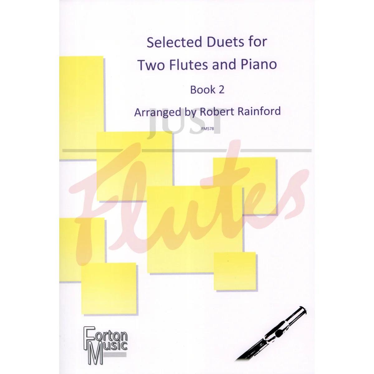 Selected Duets for Two Flutes and Piano, Book 2