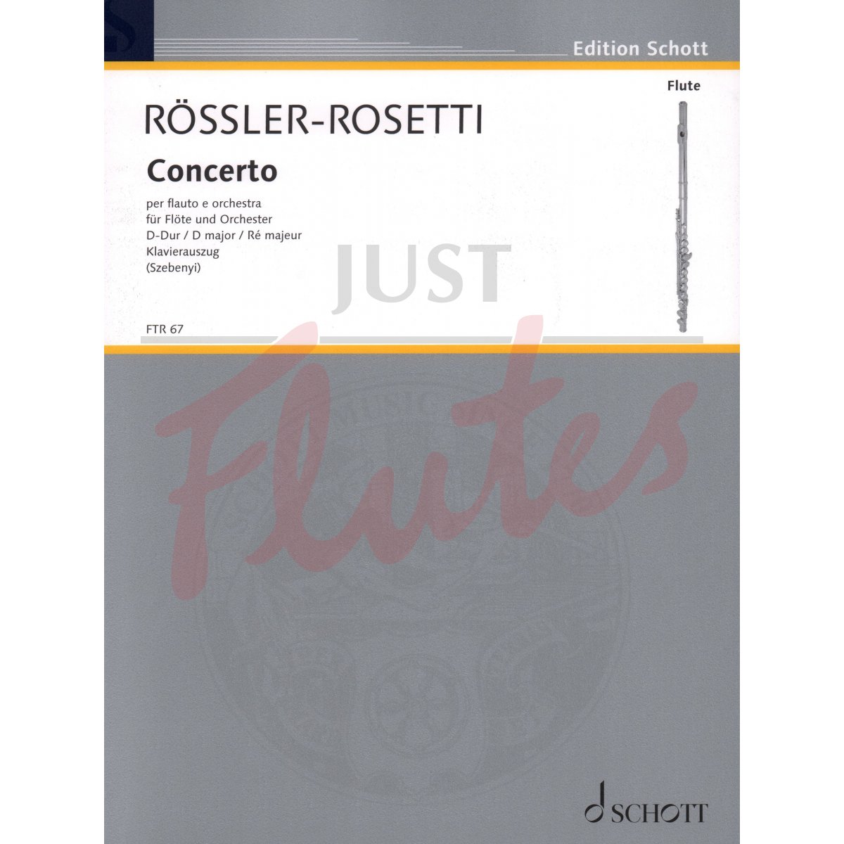 Concerto in D major for Flute and Piano