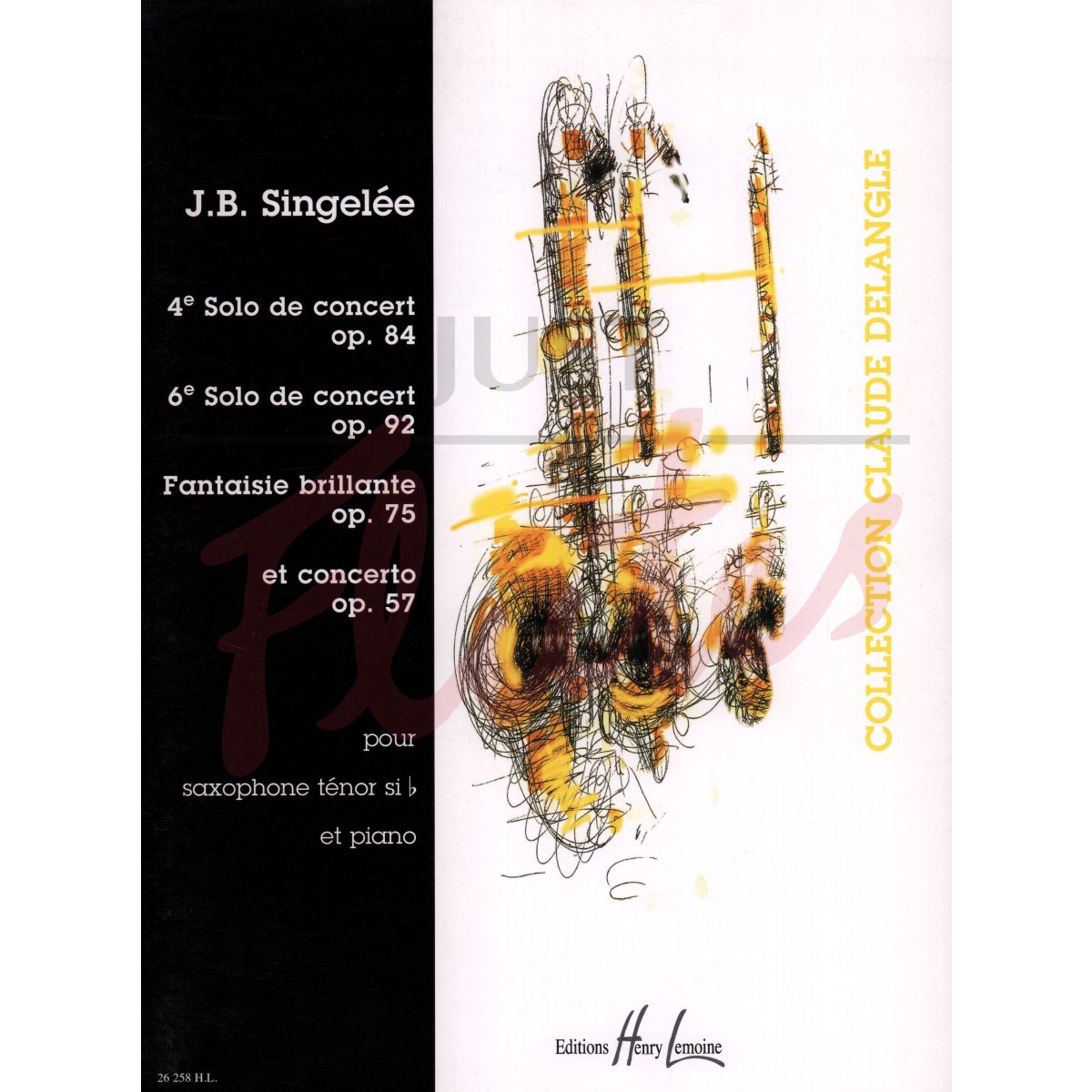 4 Concert Pieces for Tenor Saxophone and Piano
