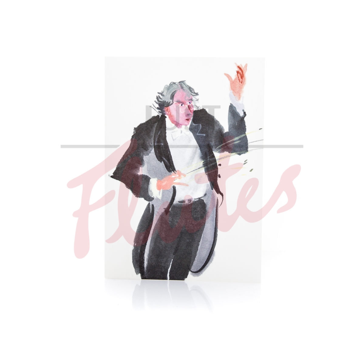 Mary Woodin Conductor Greetings Card