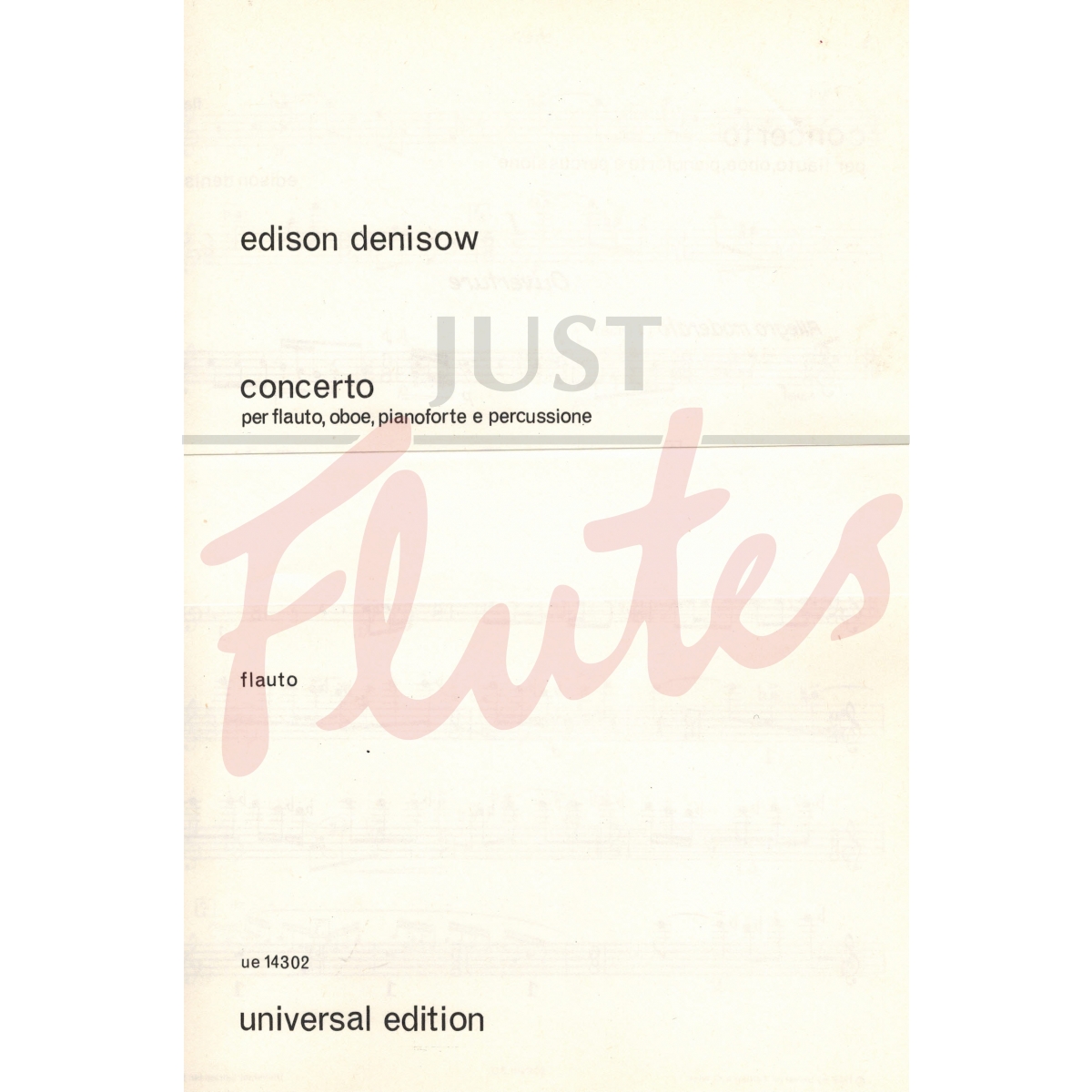 Concerto for Flute, Oboe, Piano and Percussion